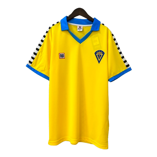 camiseta cádiz cf 1983 1984 amarillo hombre