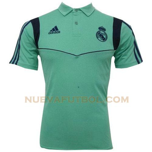 camiseta polo real madrid 2019-2020 verde hombre