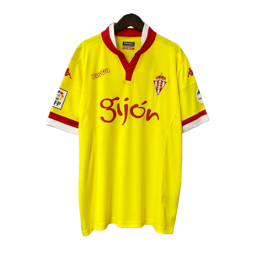 camiseta sporting de gijón 2015 2016 amarillo hombre