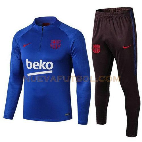 chandal barcelona 2019-2020 azul rojo niño