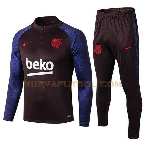 chandal barcelona 2019-2020 marino purpura niño