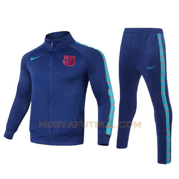 chandal barcelona conjunto 2021 2022 azul niño