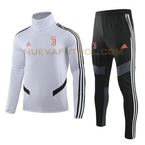 chandal juventus 2019-2020 blanco negro niño