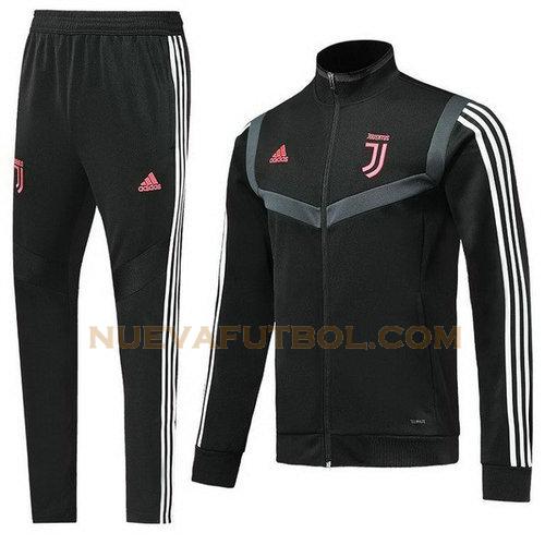 chandal juventus 2019-2020 rosa negro hombre