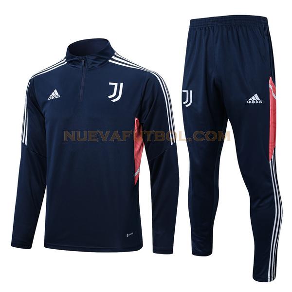 chandal juventus conjunto 2022 2023 azul hombre