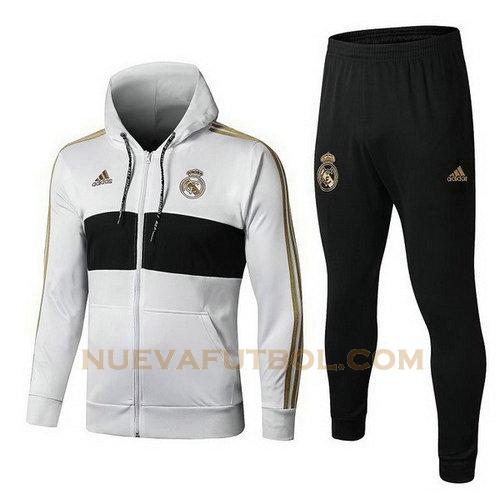 chandal real madrid 2019-2020 amarillo negro hombre