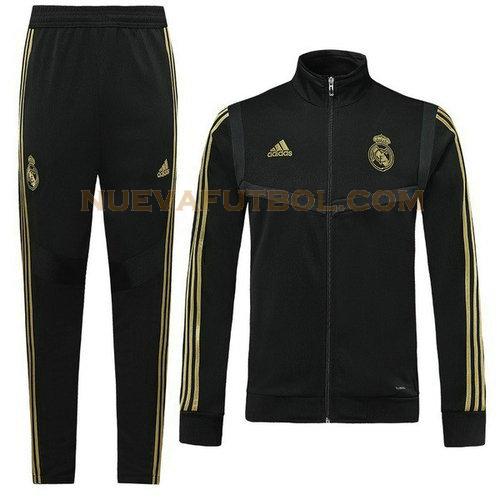 chandal real madrid 2019-2020 amarillo negro niño