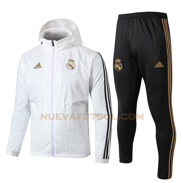 chandal real madrid 2019-2020 blanco hombre