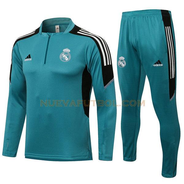 chandal real madrid conjunto 2021 2022 verde hombre