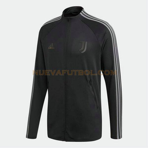 chaqueta juventus 2020-2021 negro hombre