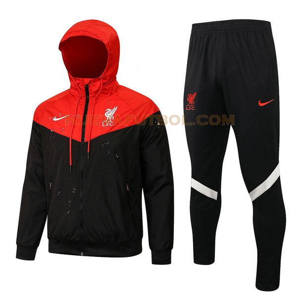 chaqueta liverpool conjunto 2021 2022 negro hombre