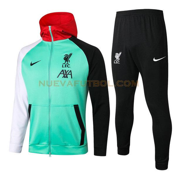 chaqueta liverpool conjunto 2021 2022 verde hombre