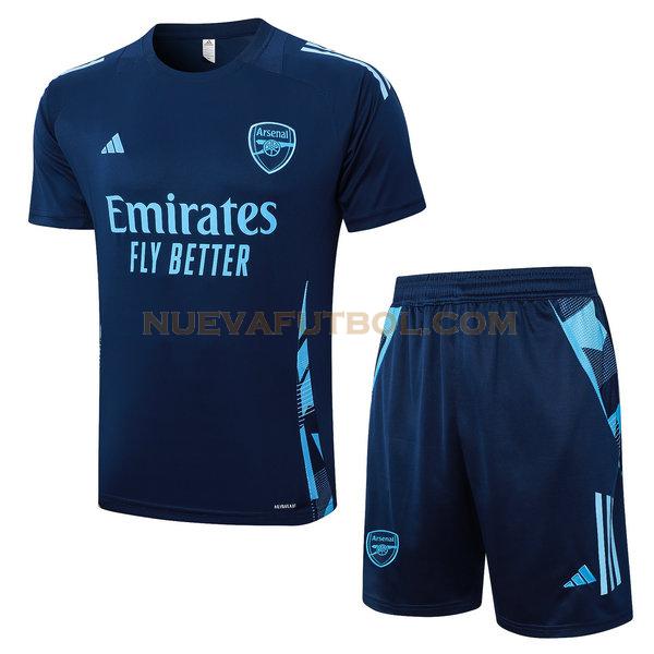 entrenamiento arsenal conjunto 2024 2025 azul hombre