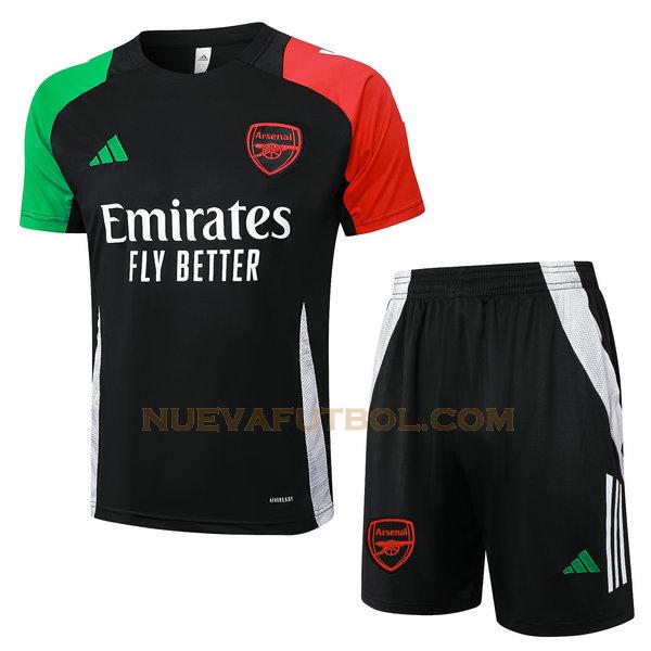 entrenamiento arsenal conjunto 2024 2025 negro hombre