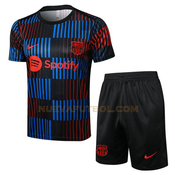 entrenamiento barcelona conjunto 2024 2025 negro hombre