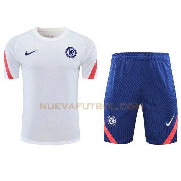 entrenamiento chelsea conjunto 2021 blanco hombre