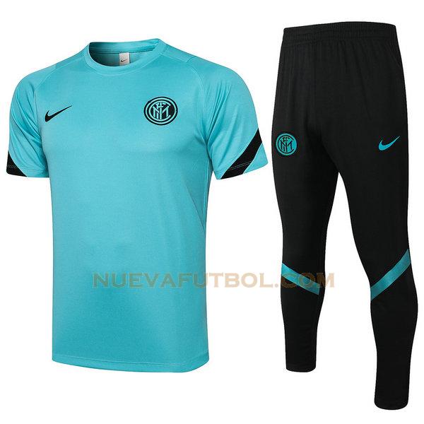 entrenamiento inter milan conjunto 2021 2022 azul hombre