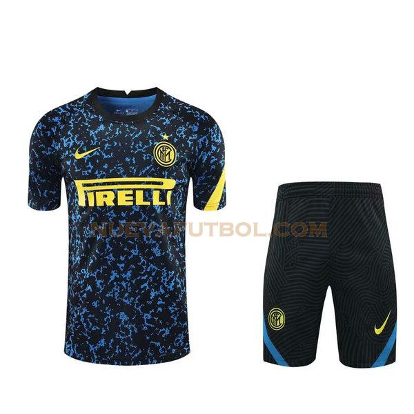 entrenamiento inter milan conjunto 2021 azul hombre