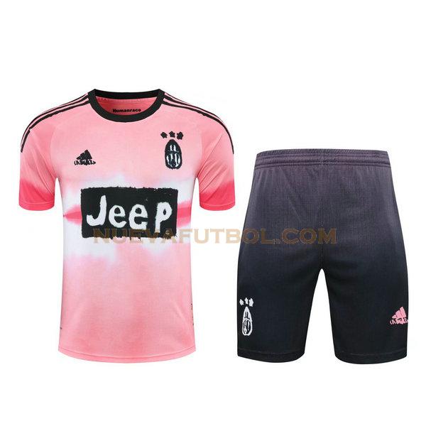 entrenamiento juventus conjunto 2021 rosa hombre