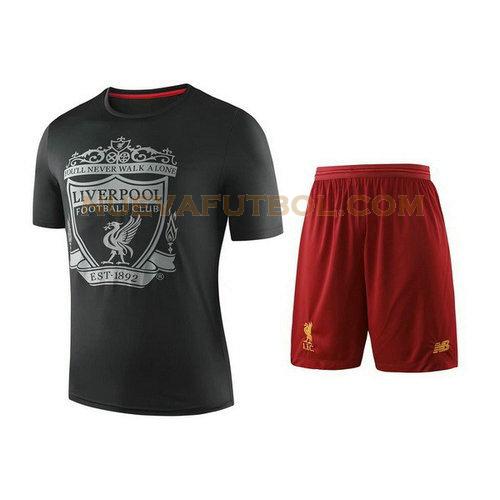 entrenamiento liverpool conjunto 2020 negro hombre