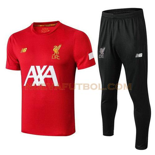 entrenamiento liverpool conjunto 2020 rojo hombre