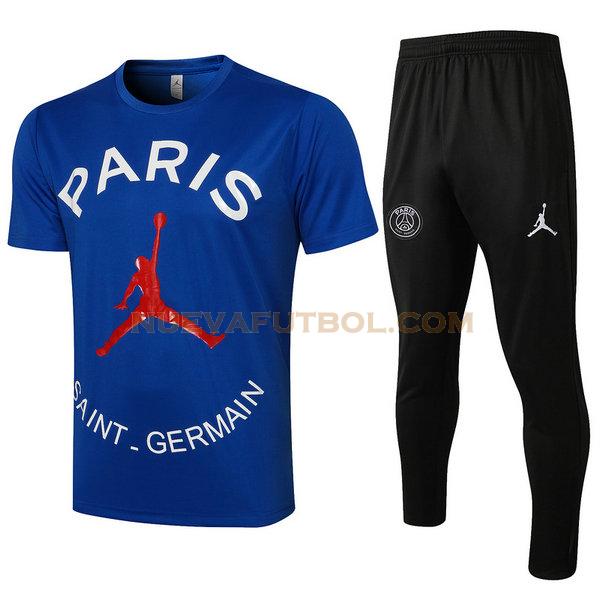 entrenamiento paris saint germain conjunto 2021 2022 azul hombre