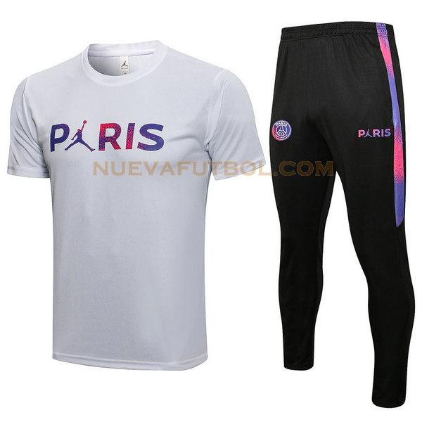 entrenamiento paris saint germain conjunto 2022 blanco hombre