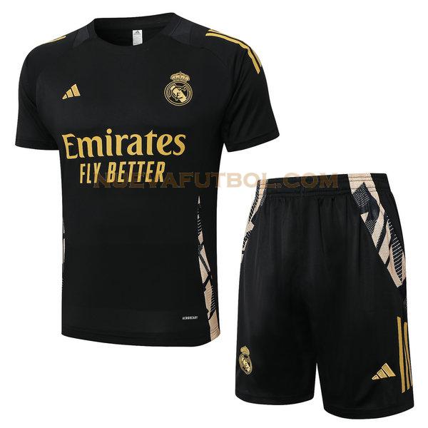 entrenamiento real madrid conjunto 24 25 season negro hombre