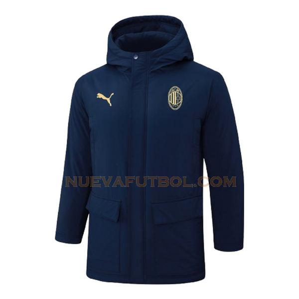 gold label ropa de algodon ac milan 2024 2025 azul hombre