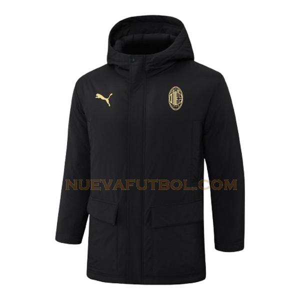 gold label ropa de algodon ac milan 2024 2025 negro hombre