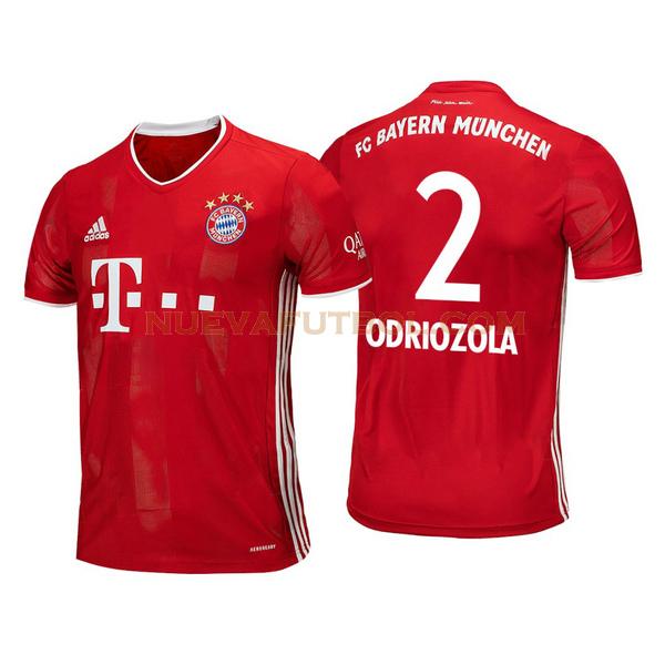 primera camiseta alvaro odriozola 2 bayern de múnich 2020-2021 hombre