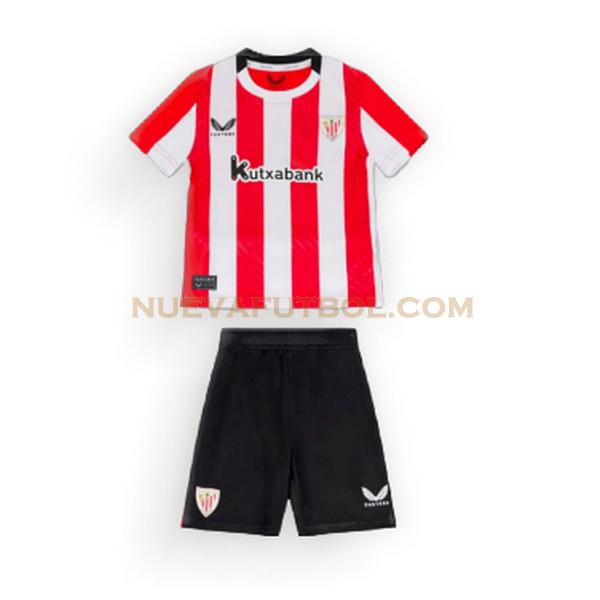 primera camiseta athletic bilbao 2024 2025 rojo blanco niño