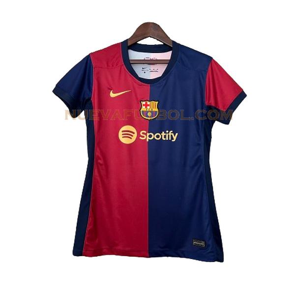 primera camiseta barcelona 2024 2025 rojo azul mujer