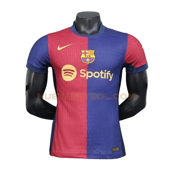 primera camiseta barcelona player 2024 2025 rojo azul hombre