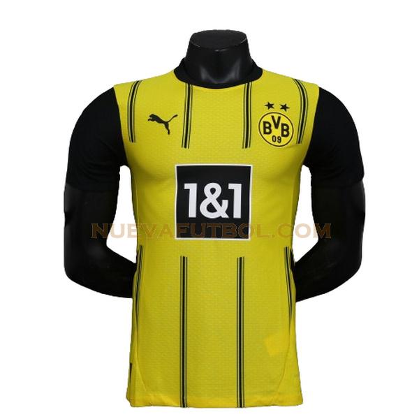 primera camiseta borussia dortmund player 2024 2025 amarillo hombre