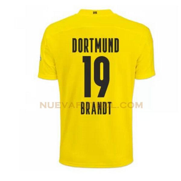 primera camiseta brandt 19 borussia dortmund 2020-2021 hombre