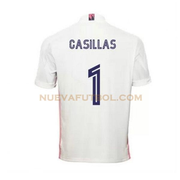 primera camiseta casillas 1 real madrid 2020-2021 hombre