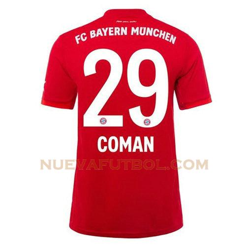 primera camiseta coman 29 bayern de múnich 2019-2020 hombre