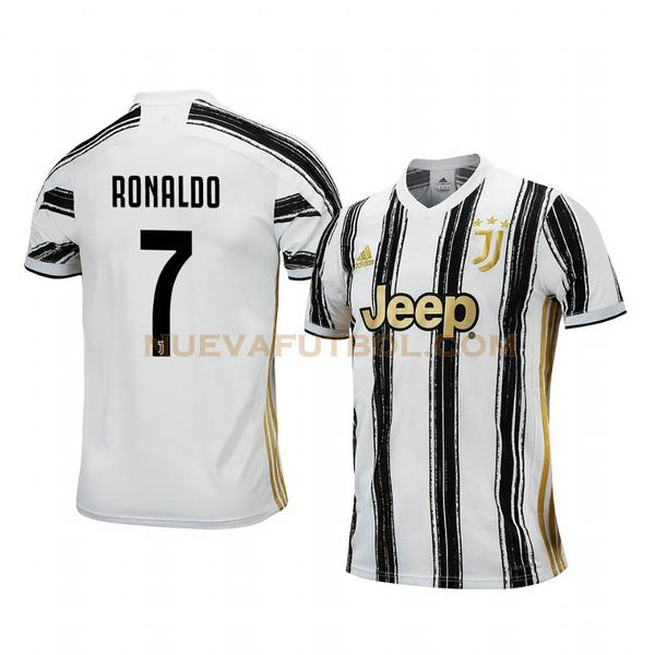 primera camiseta cristiano ronaldo 7 juventus 2020-2021 hombre