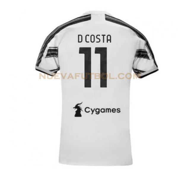 primera camiseta d costa 11 juventus 2020-2021 hombre