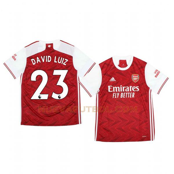 primera camiseta david luiz 23 arsenal 2020-2021 hombre