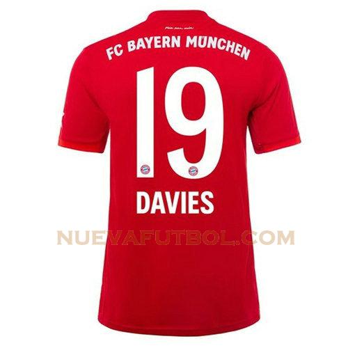 primera camiseta davies 19 bayern de múnich 2019-2020 hombre