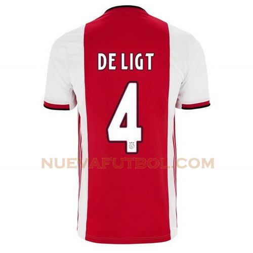 primera camiseta de ligt 4 ajax 2019-2020 hombre