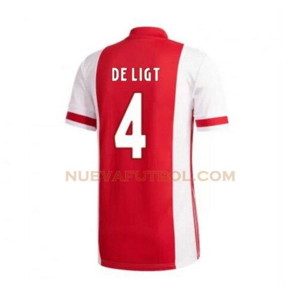 primera camiseta de ligt 4 ajax 2020-2021 hombre