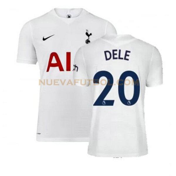 primera camiseta dele 20 tottenham hotspur 2021 2022 blanco hombre