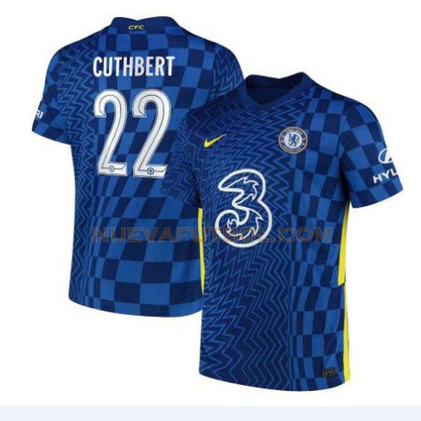 primera camiseta emerson 33 printing chelsea 2021 2022 azul hombre