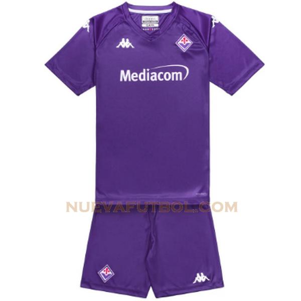 primera camiseta fiorentina 2024 2025 purple niño