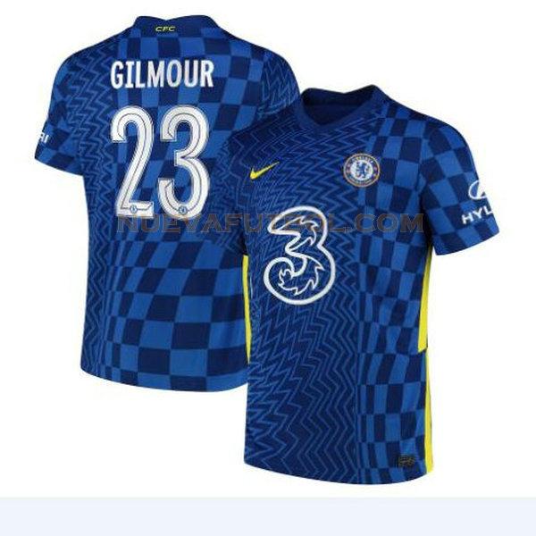 primera camiseta gilmour 23 chelsea 2021 2022 azul hombre