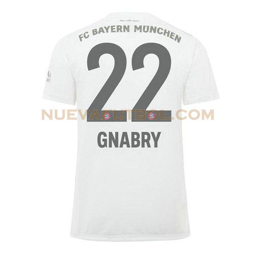 primera camiseta gnabry 22 bayern de múnich 2019-2020 hombre