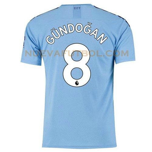 primera camiseta gundogan 8 manchester city 2019-2020 hombre